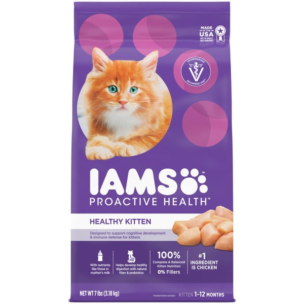 Cat Food & Care IAMS Proactive Health Healthy Kitten with Chicken Dry Kitten Food hero