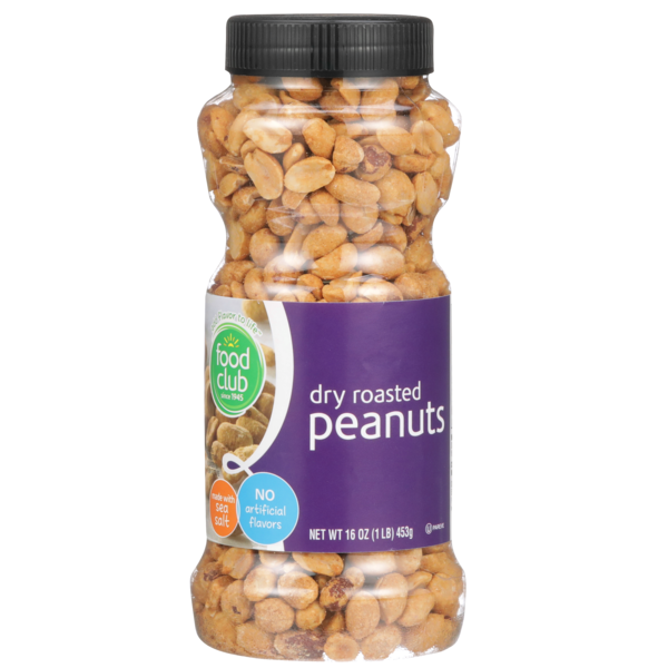 Nuts, Seeds & Dried Fruit Food Club Dry Roasted Peanuts hero