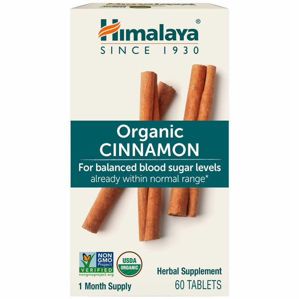 Himalaya Organic Cinnamon Tablets hero