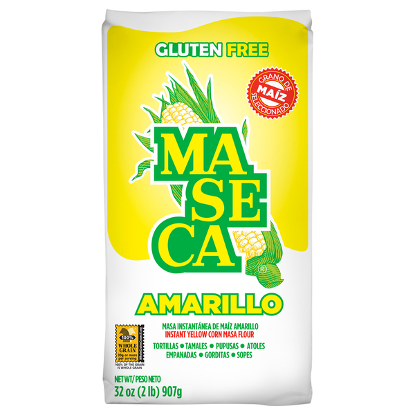 Baking Supplies & Decor MASECA Amarillo Instant Yellow Corn Masa Flour hero