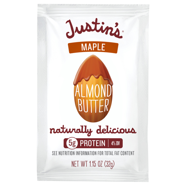 Nut Butters/Jellies/Spreads Justin's Almond Butter Maple hero