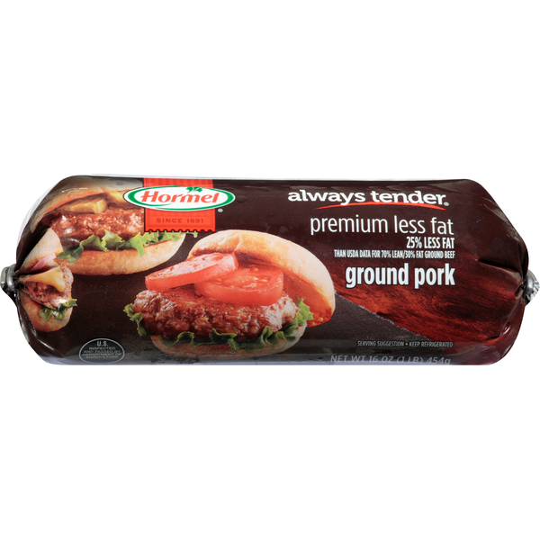 Prepared Meals Hormel Pork, Ground, 70%/30% hero