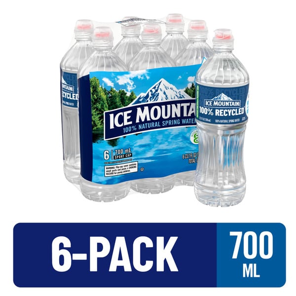 Water, Seltzer & Sparkling Water Ice Mountain Natural Spring Water hero