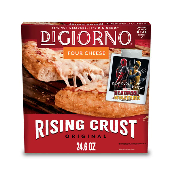 DiGiorno Rising Crust Four Cheese Frozen Pizza hero