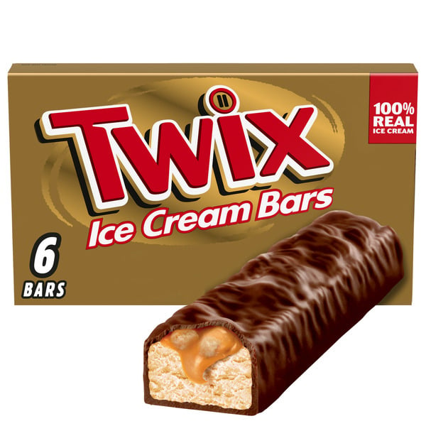 Ice Cream & Ice TWIX Vanilla Ice Cream Bars hero