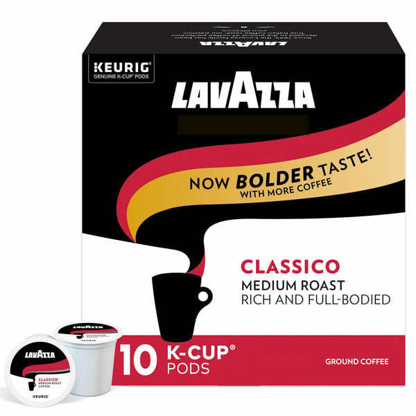 Coffee Lavazza Classico, Single-Serve Coffee K-Cup Pods for Keurig Brewer hero