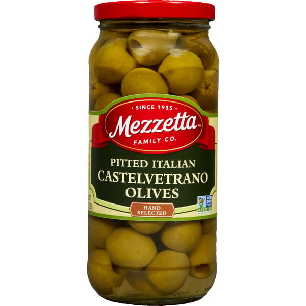 Pickled Goods & Olives Mezzetta Pitted Italian Castelvetrano Olives hero