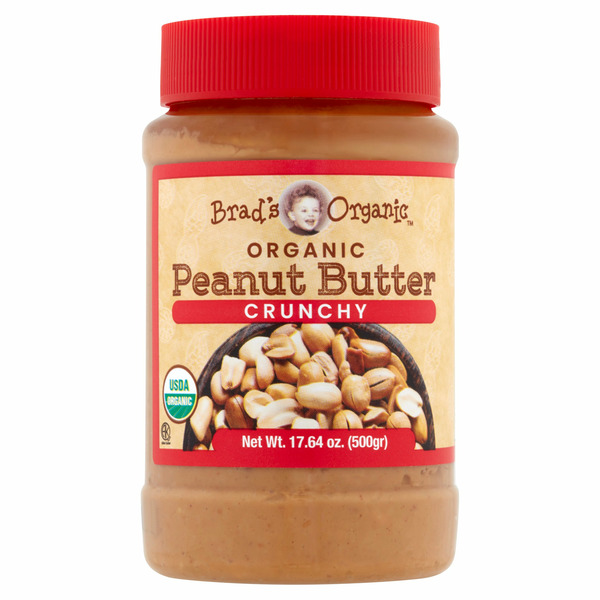 Spreads Brads Organic Peanut Butter, Crunchy hero