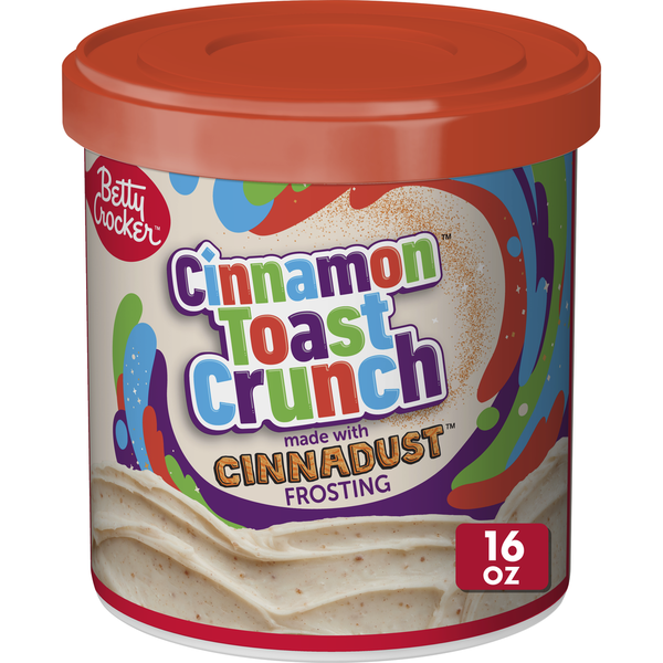 Baking Supplies & Decor Betty Crocker Cinnamon Toast Crunch Frosting hero