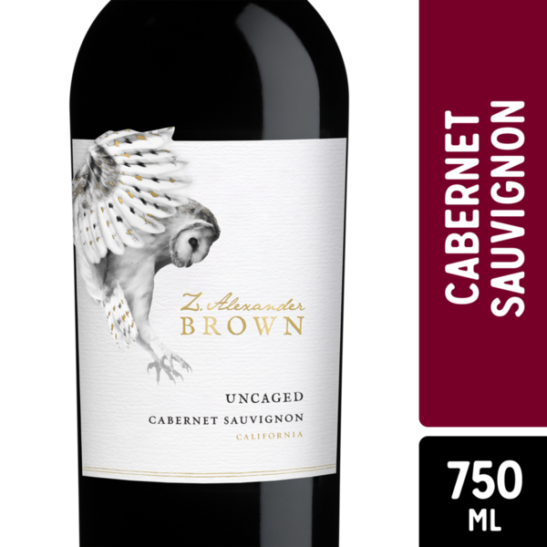 Cabernet Sauvignon Wine Z. Alexander Brown Cabernet Sauvignon Red Wine, California hero