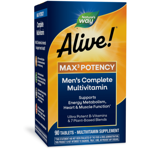 Vitamins & Supplements Nature's Way Alive!® Mens Max3 Daily Multivitamin hero