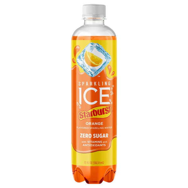 Water, Seltzer & Sparkling Water Sparkling Ice Sparkling Water, Orange hero