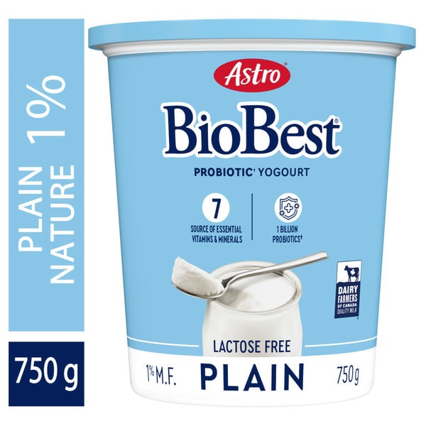 Yogurt Astro Biobest Probiotic Yogurt, Plain hero