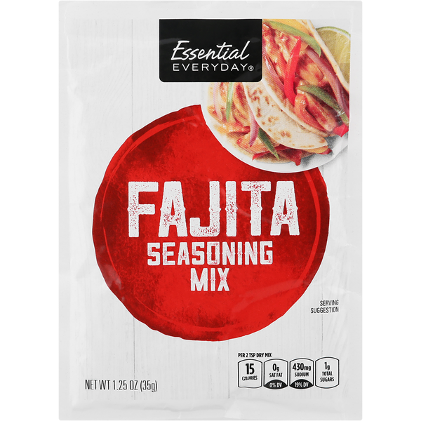 Spices & Seasonings Essential Everyday Seasoning Mix, Fajita hero