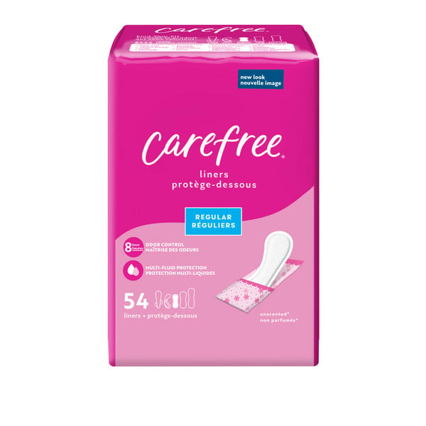 Feminine Care Carefree Liners, Regular, Unscented hero