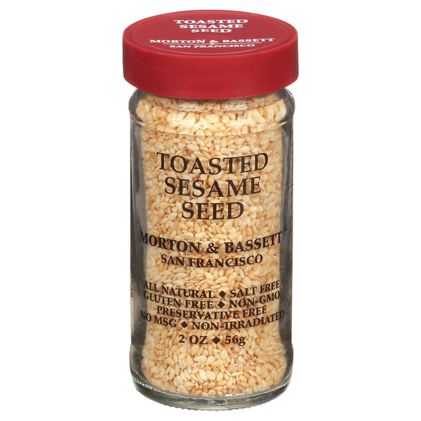 Grains, Rice & Dried Goods Morton & Bassett Spices Sesame Seed, Toasted hero