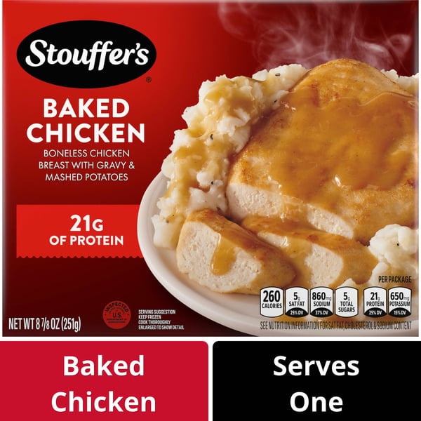 Frozen Meals Stouffer's Baked Chicken Frozen Meal hero