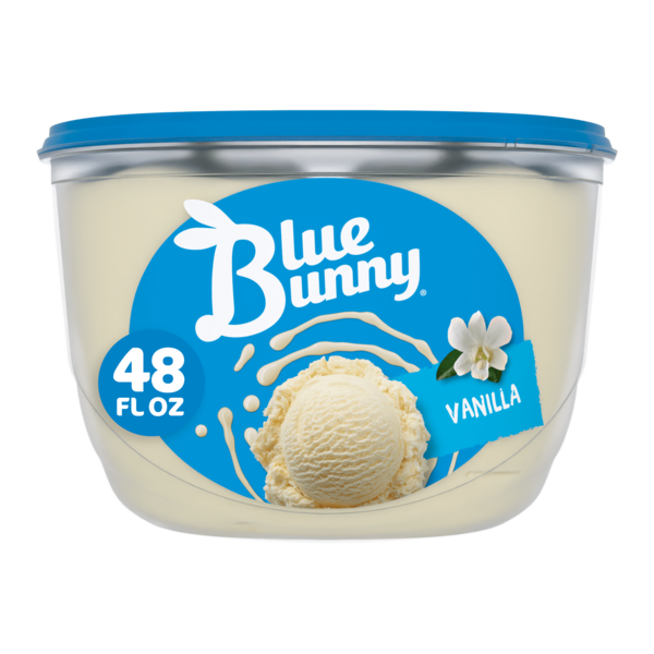 Ice Cream & Ice Blue Bunny Premium Vanilla Frozen Dessert hero