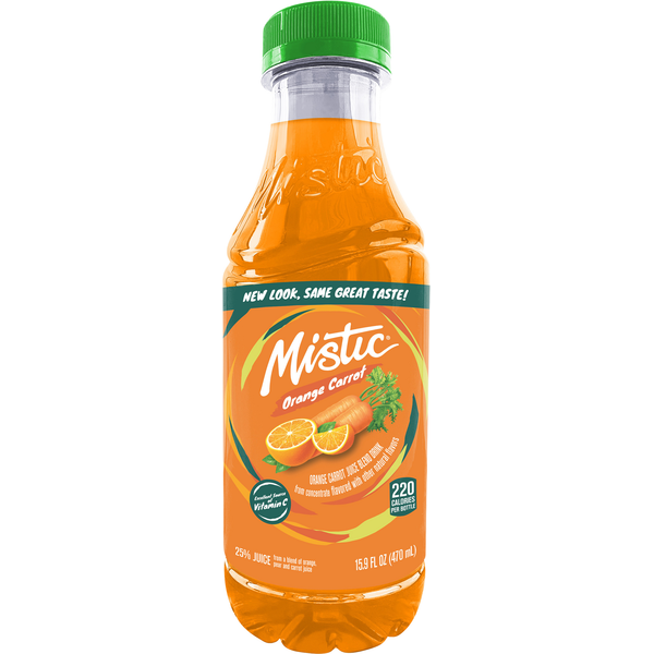 Juice & Nectars Mistic Juice Blend Drink, Orange Carrot hero