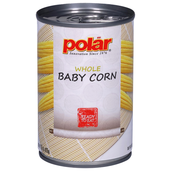 Fresh Vegetables Polar Baby Corn, Whole hero