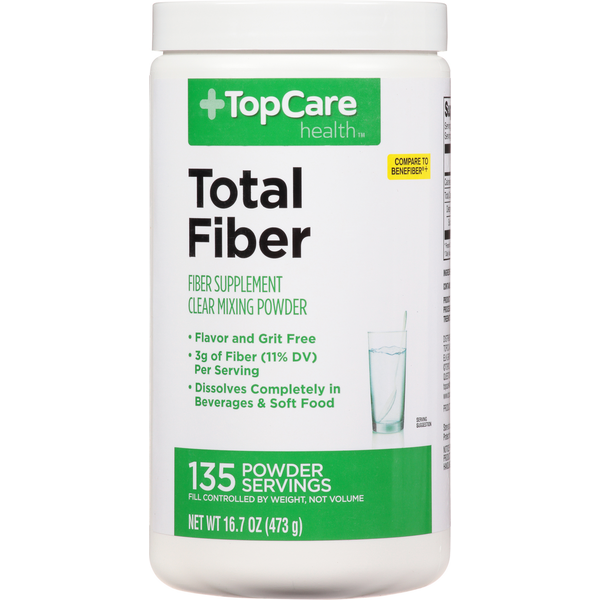 Vitamins & Supplements TopCare Total Fiber, Clear Mixing Powder hero