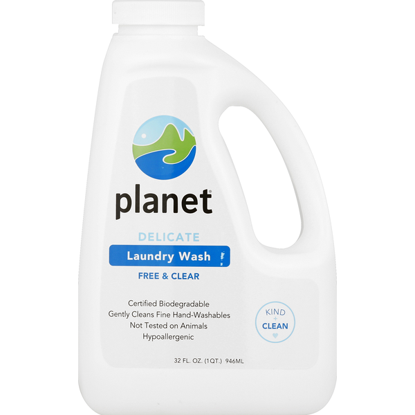 Laundry Planet Laundry Wash, Free & Clear, Delicate hero