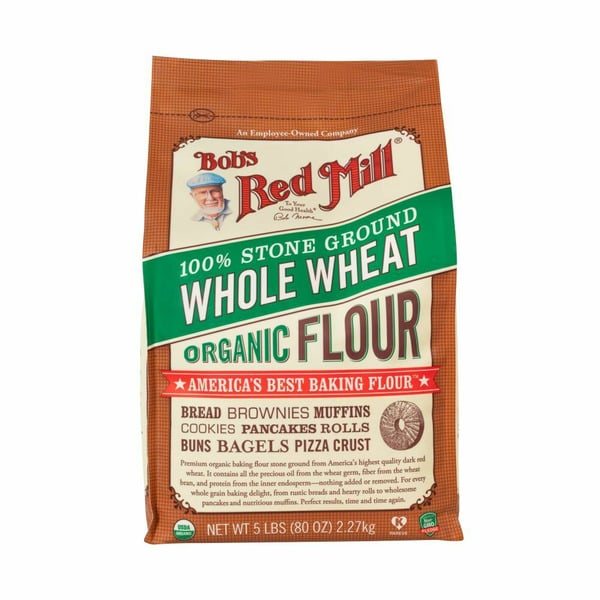 Baking Ingredients Bob's Red Mill Whole Wheat Flour, Organic hero