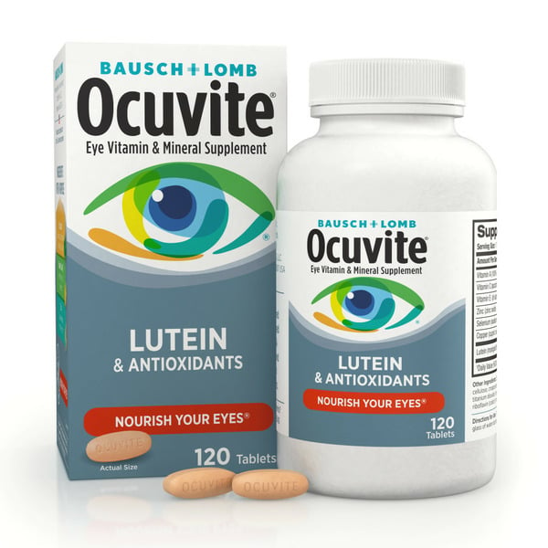 Eye & Ear Care Ocuvite® Eye Vitamin & Mineral Supplement Tablets hero