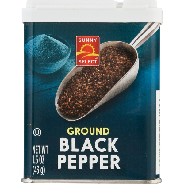 Spices & Seasonings Sunny Select Black Pepper, Ground hero