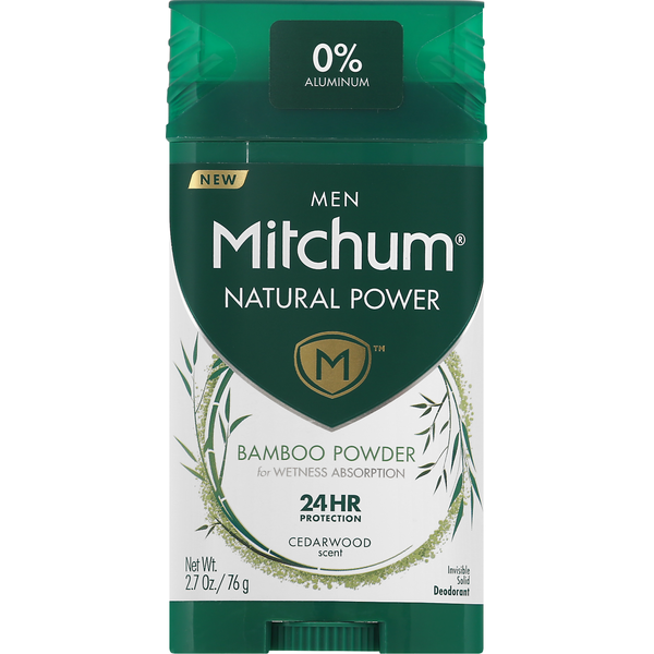 Deodorants Mitchum Deodorant, Bamboo Powder, Cedarwood Scent, Men hero