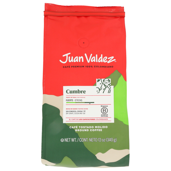 Coffee Juan Valdez Cumbre Ground Coffee hero