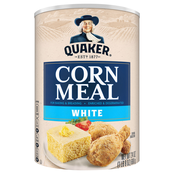 Baking Supplies & Decor Quaker Corn Meal, White hero