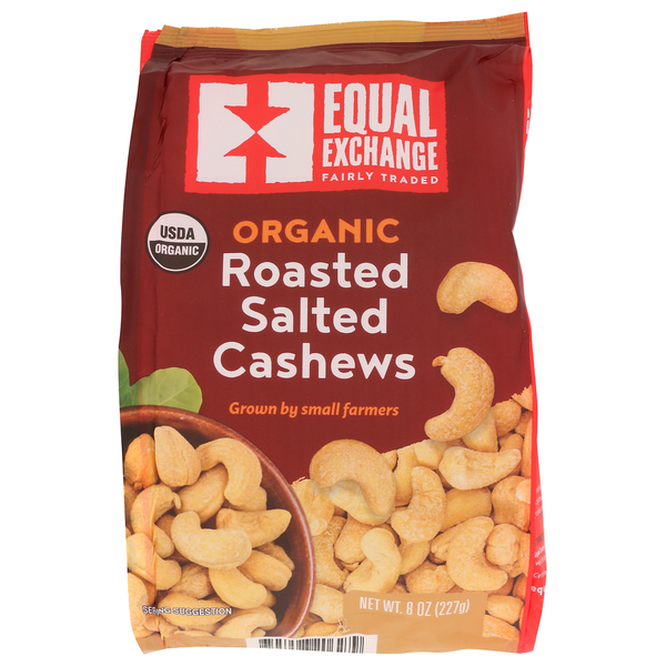 Nuts, Seeds & Dried Fruit Equal Exchange Cashews Roasted Salted Og hero