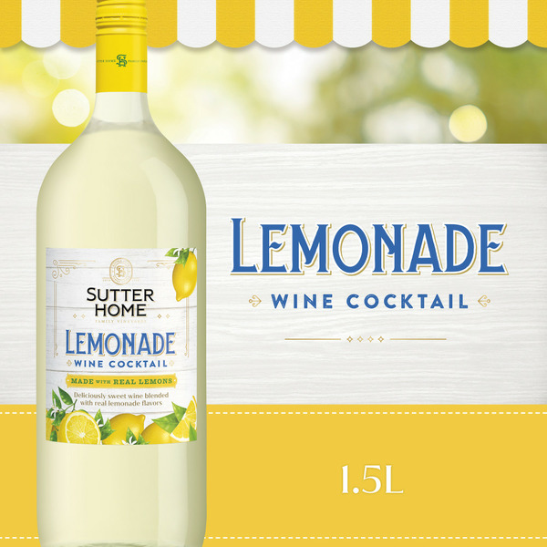 White Wine Sutter Home Lemonade Wine Cocktail hero