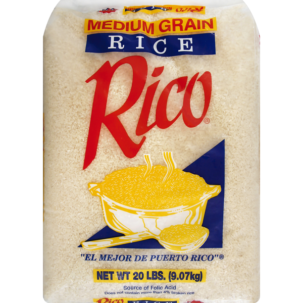 Grains, Rice & Dried Goods Rico's Rice, Medium Grain hero