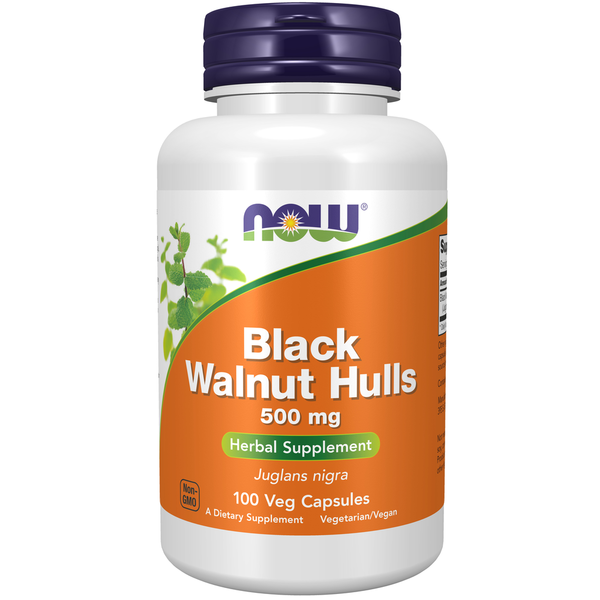 Supplement Combinations NOW Black Walnut Hulls 500 mg hero