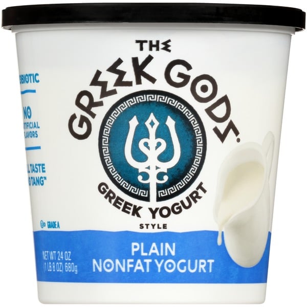 Yogurt Greek Gods Yogurt, Nonfat, Plain, Greek Style hero