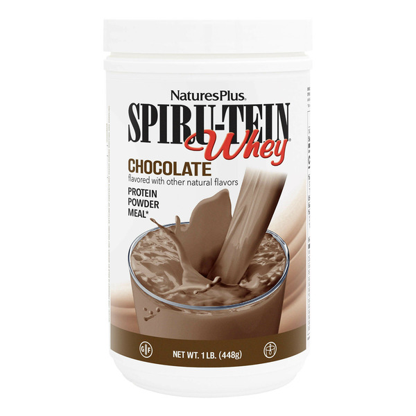 Powdered Food NaturesPlus SPIRU-TEIN WHEY Shake - Chocolate hero