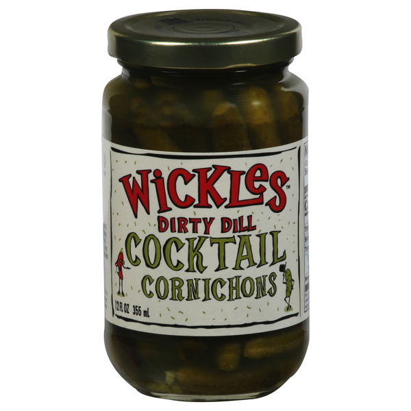 Pickled Goods & Olives Wickles Pickles, Cornichons, Cocktail, Dirty Dill hero