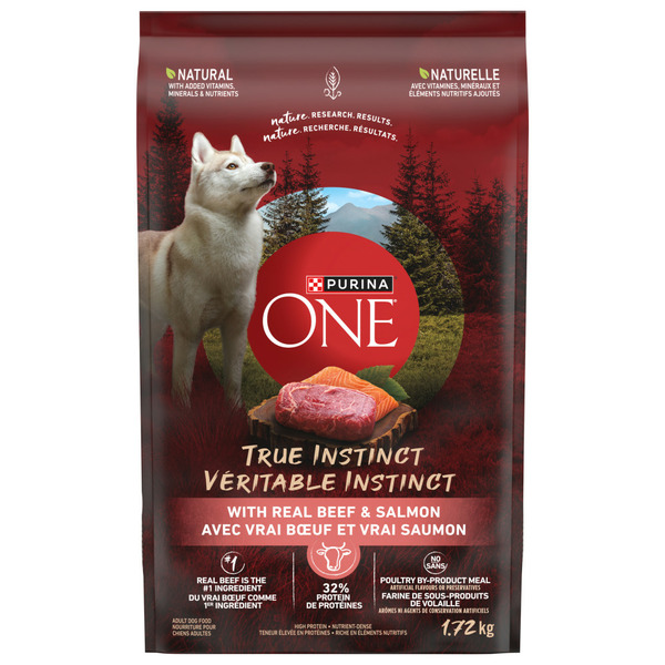 Dog Food & Care Purina ONE True Instinct Beef & Salmon hero