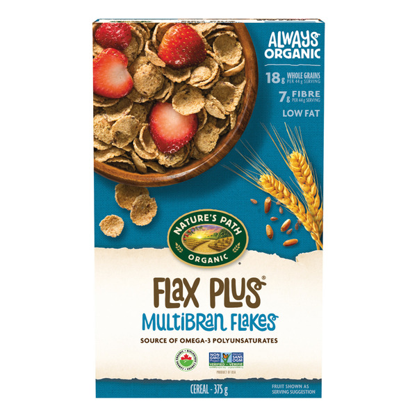 Cereal Nature's Path Flax Plus Multibran Flakes hero