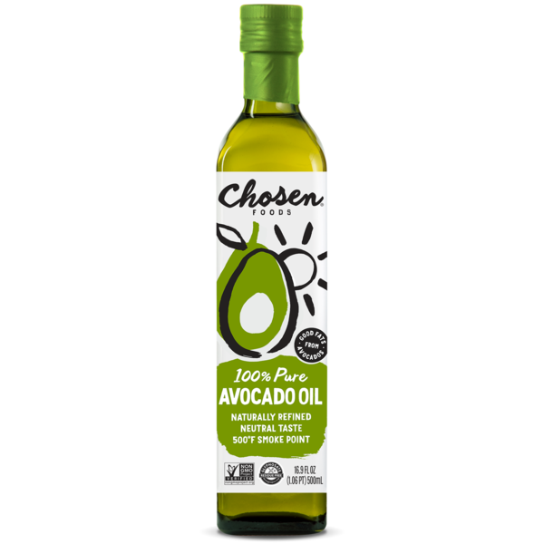 Oils & Vinegars Chosen Foods 100% Pure Avocado Oil hero