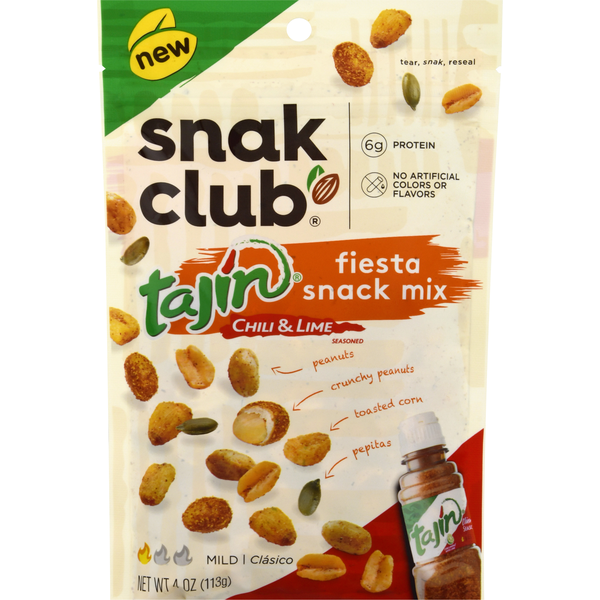 Canned Fruit & Applesauce Snak Club Fiesta Snack Mix, Chili & Lime, Mild hero