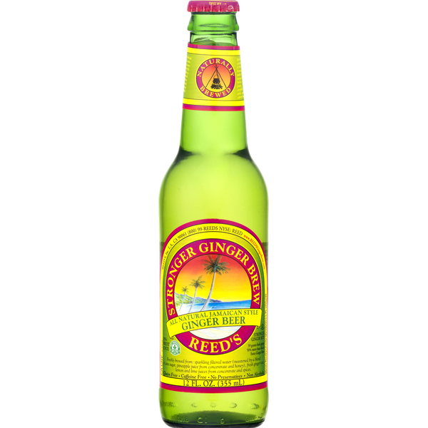 Beers & Coolers Reed’s Ginger Beer, Stronger Jamaican Style hero