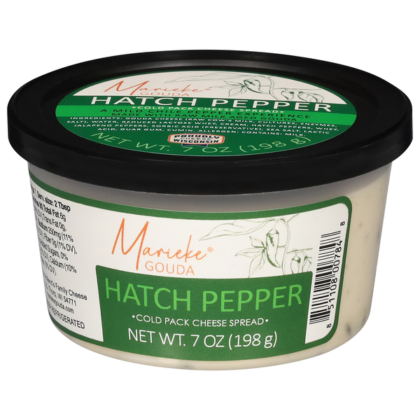 Specialty Cheeses Marieke Gouda Cheese Spread, Hatch Pepper, Cold Pack hero