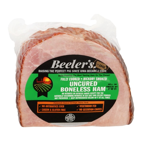 Packaged Meat Beeler’s Boneless Ham Quarter hero