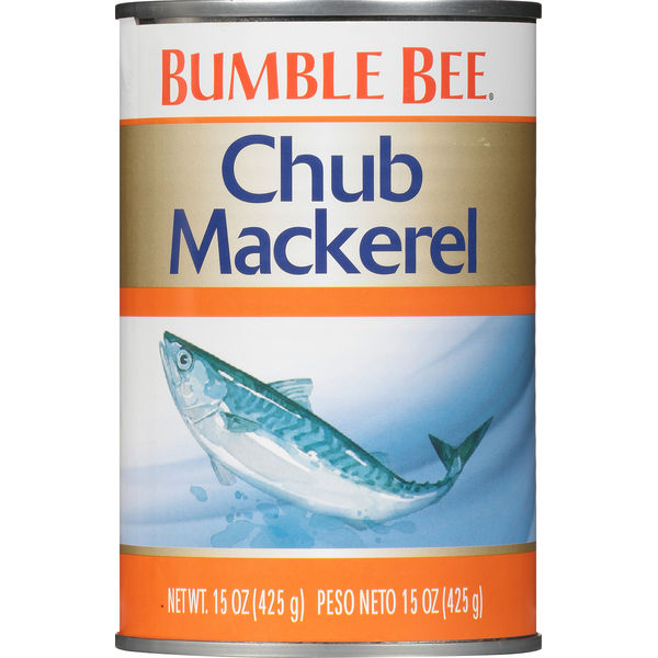 Canned Meat & Seafood Bumble Bee Chub Mackerel hero