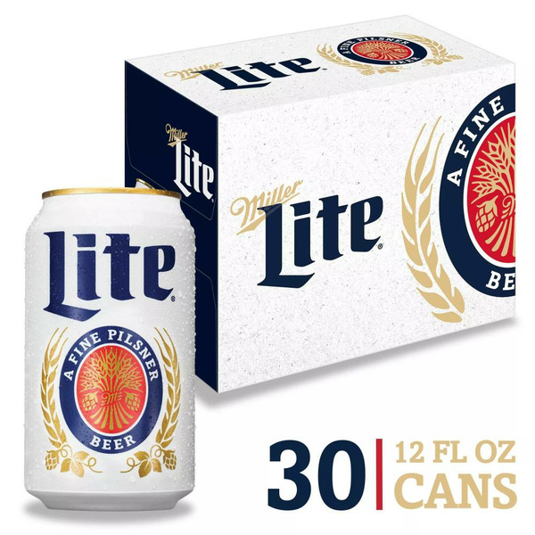 Lagers Miller Lite American Light Lager Beer hero