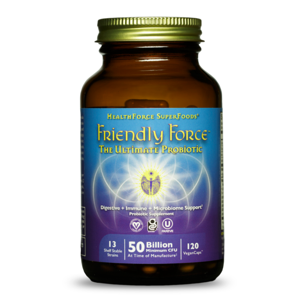 Vitamins & Supplements HealthForce SuperFoods Friendly Force Probiotic hero