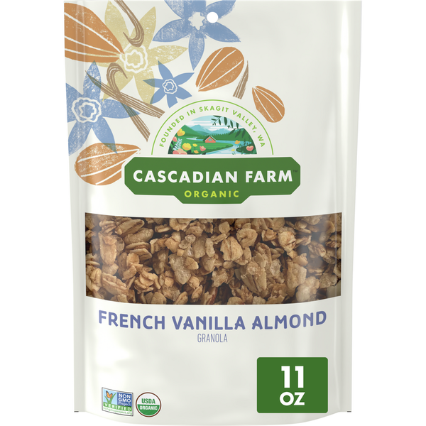 Granola Cascadian Farm Organic French Vanilla Almond Granola hero